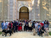 Foto de familia en el Parlamento de Andalucía